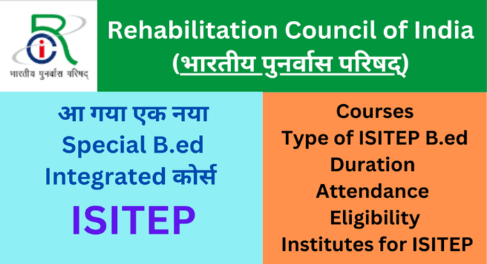 ISITEP / Integrated Special Education Programme 2024 Special B.ed Uttarakhand open university